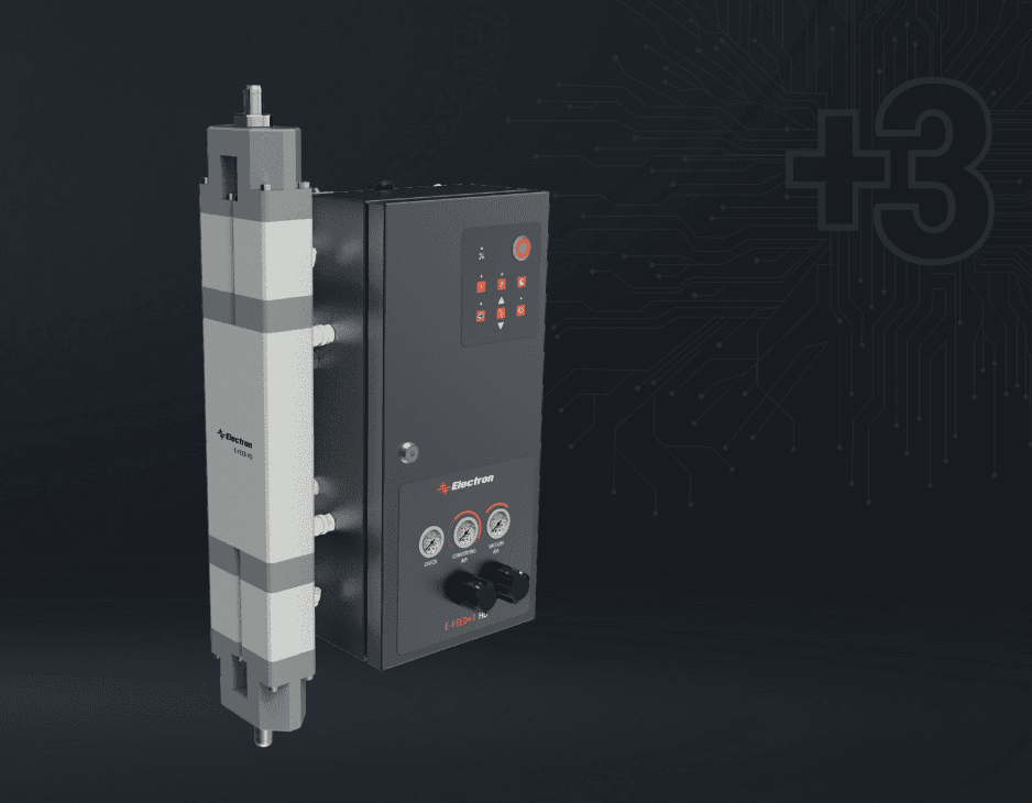 Electron E-FEED+3 HD quick self-cleaning powder transfer unit