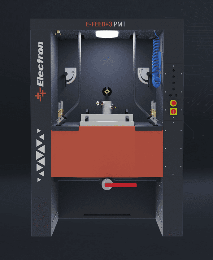 Electron E-FEED+3 PM1 powder center booth