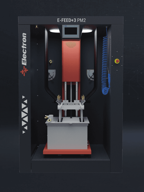 Electron E-FEED+3 PM2 powder center booth