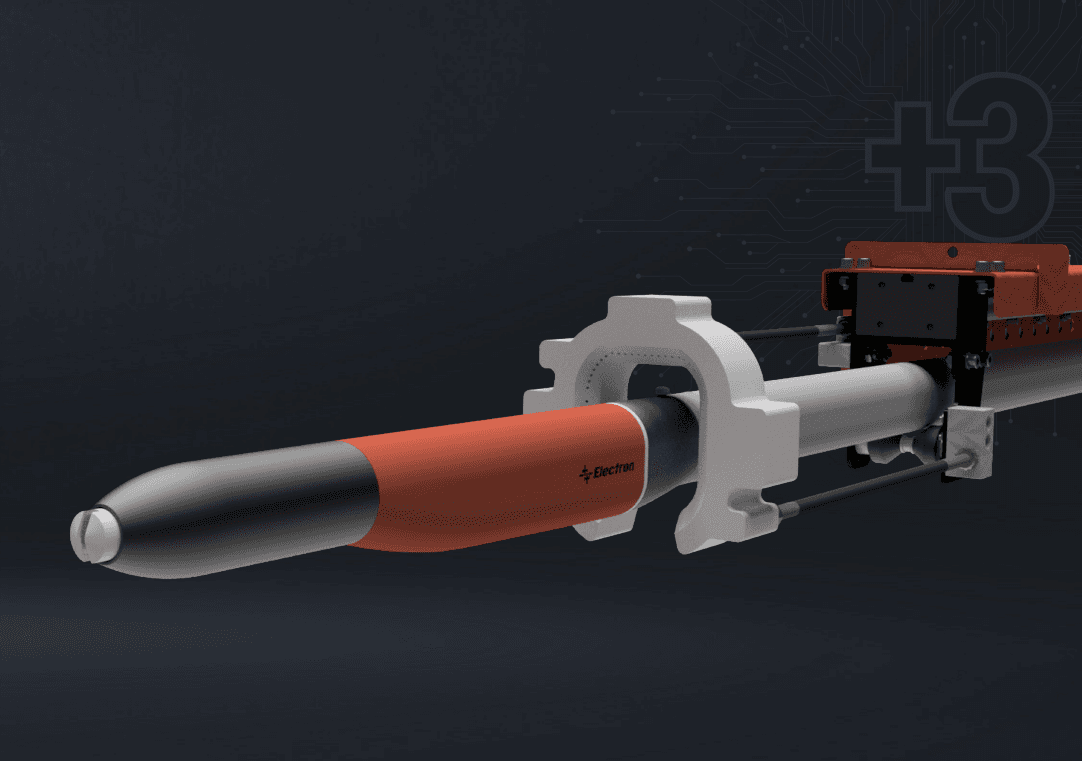 Electron E-ROBOT+3 AXIS single gun movement rail mechanism